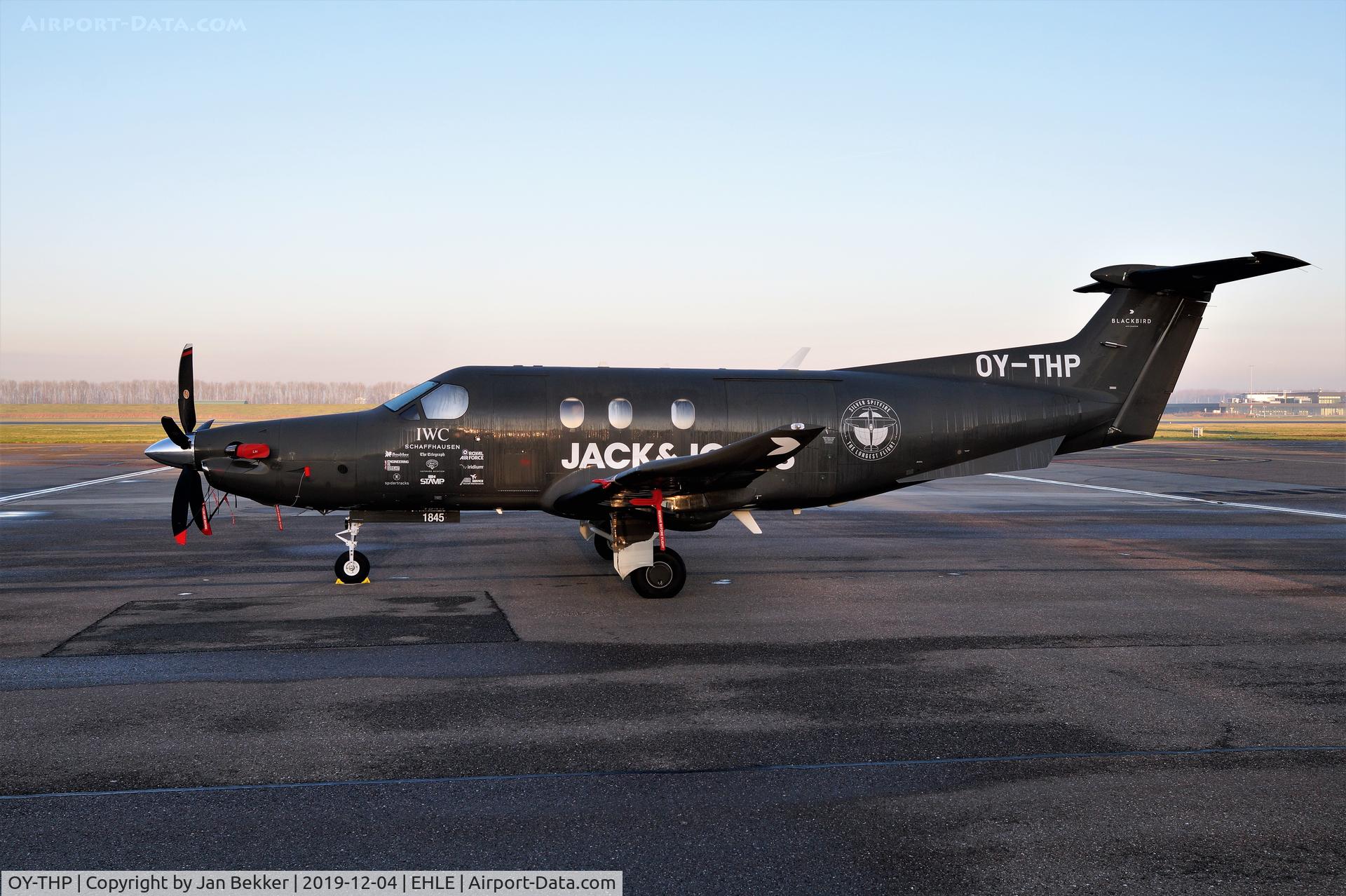 OY-THP, 2018 Pilatus PC-12/47E C/N 1845, Lelystad Airport