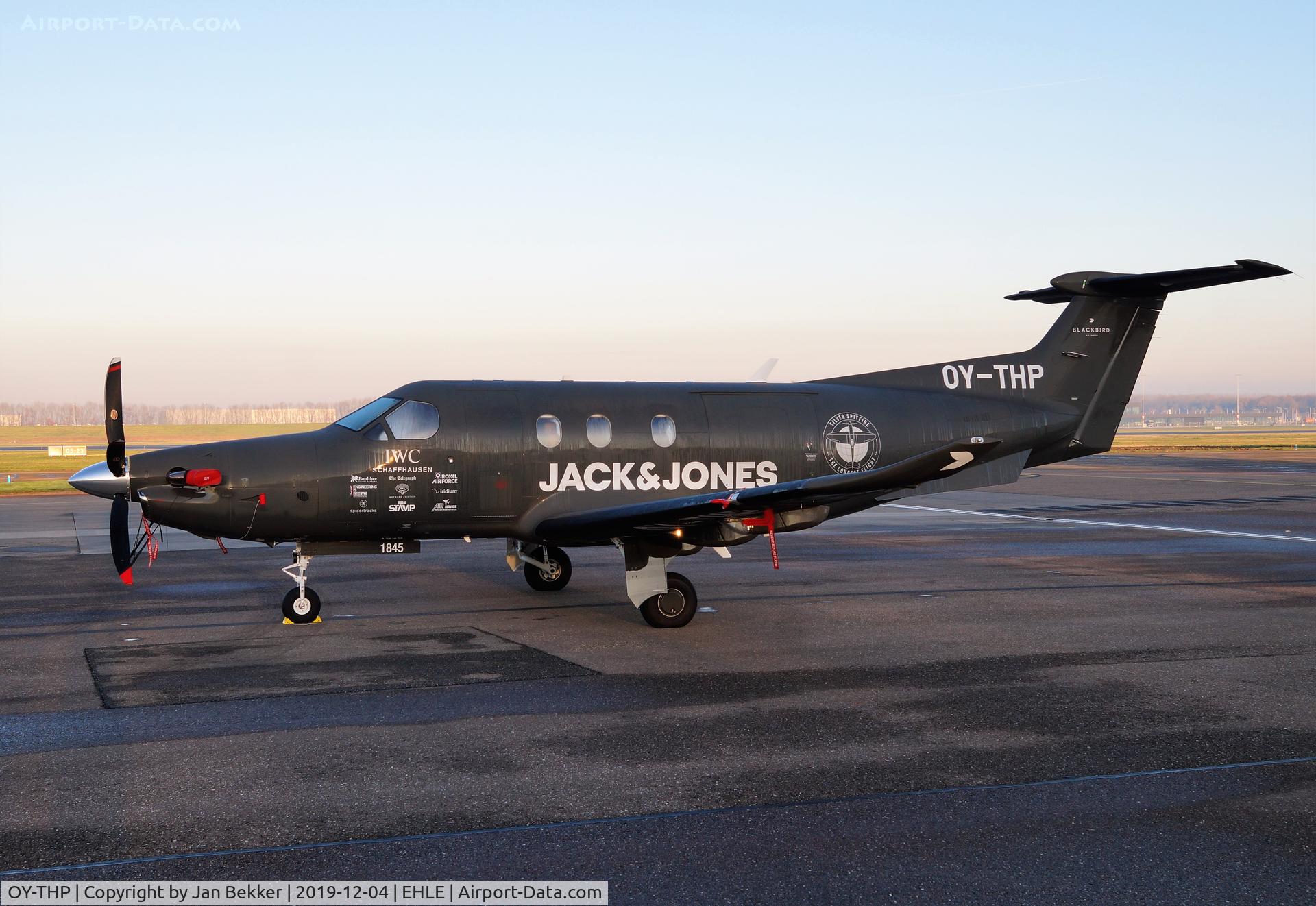 OY-THP, 2018 Pilatus PC-12/47E C/N 1845, Lelystad Airport