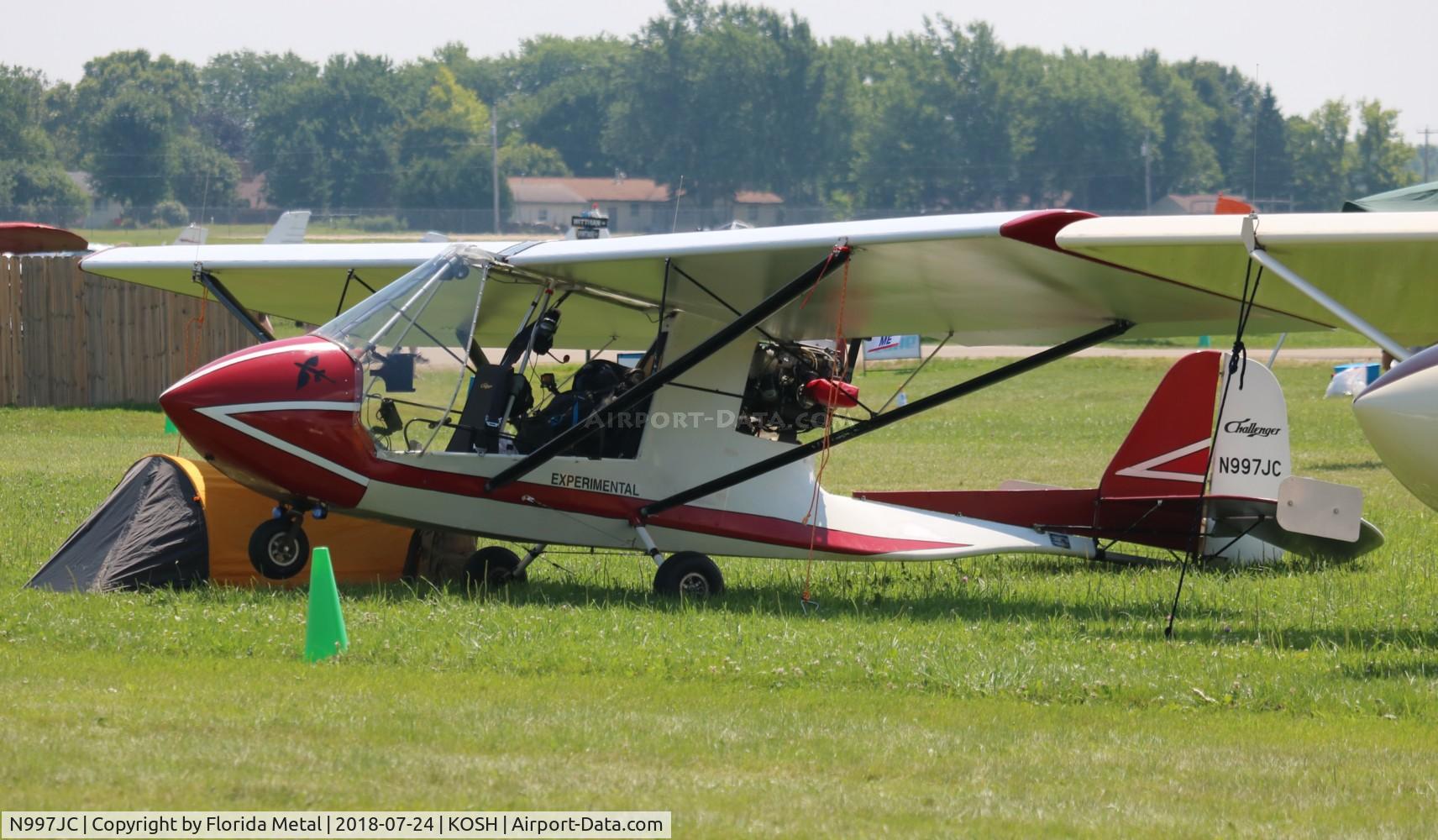 N997JC, Quad City Challenger II C/N CH2-0394-R-1126, Quad City Challenger II at OSH