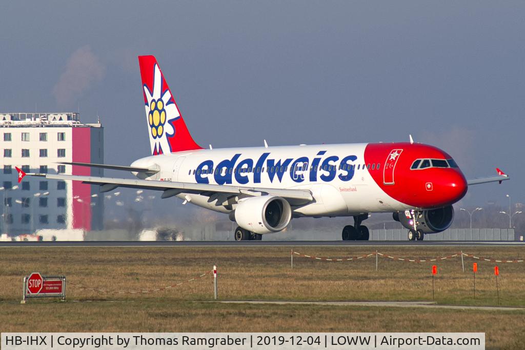 HB-IHX, 1998 Airbus A320-214 C/N 0942, Edelweiss Air Airbus A320