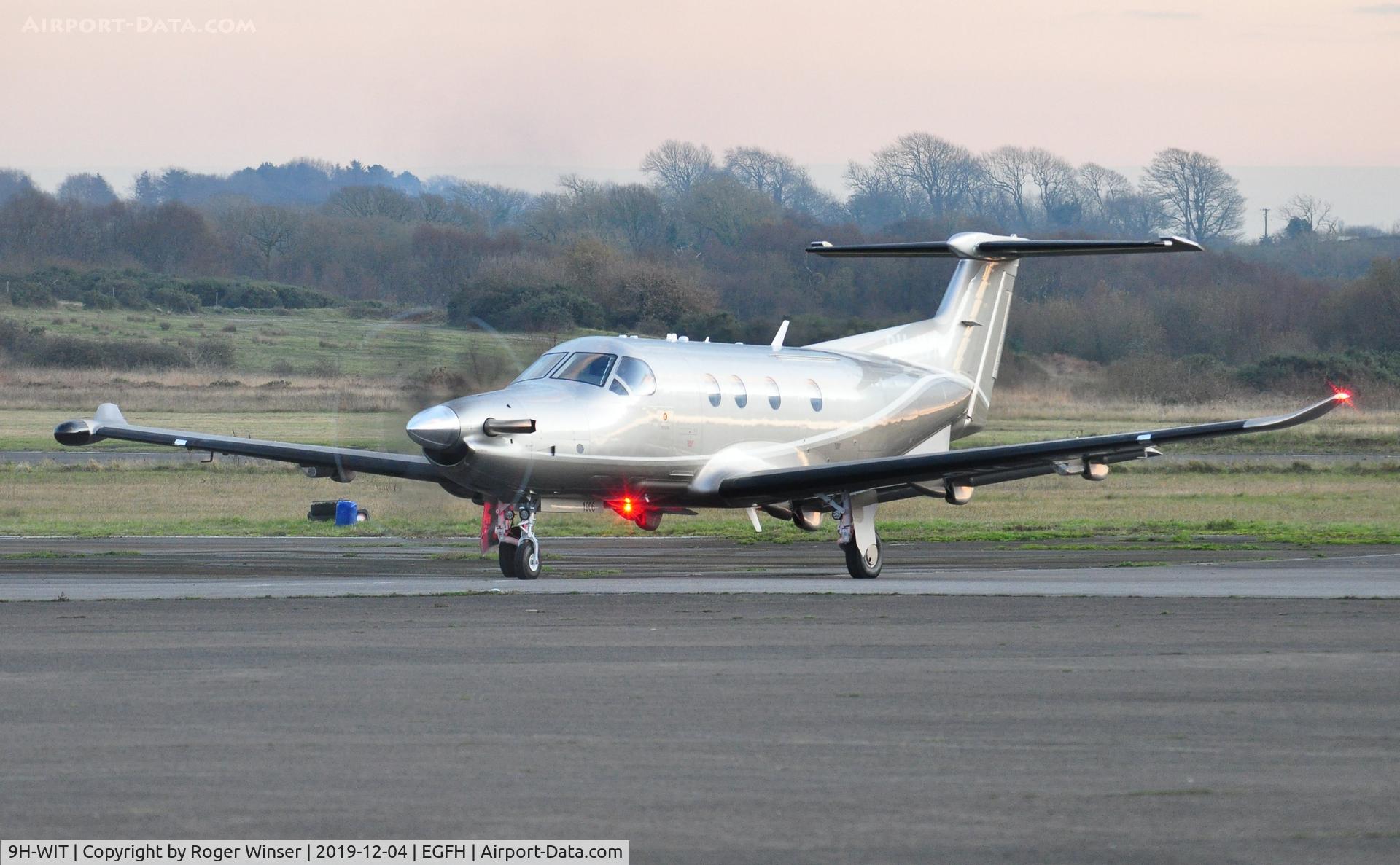 9H-WIT, 2019 Pilatus PC-12/47E C/N 1906, Visiting PC-12-NG.