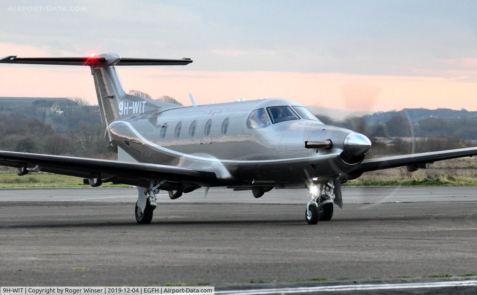 9H-WIT, 2019 Pilatus PC-12/47E C/N 1906, Visiting PC-12-NG.