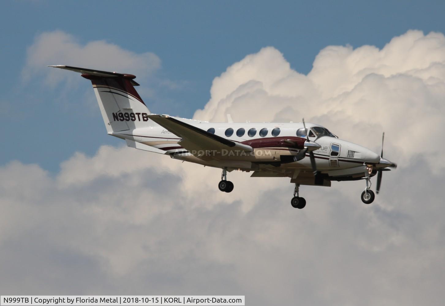 N999TB, 2001 Raytheon B200 King Air C/N BB-1738, King Air at ORL