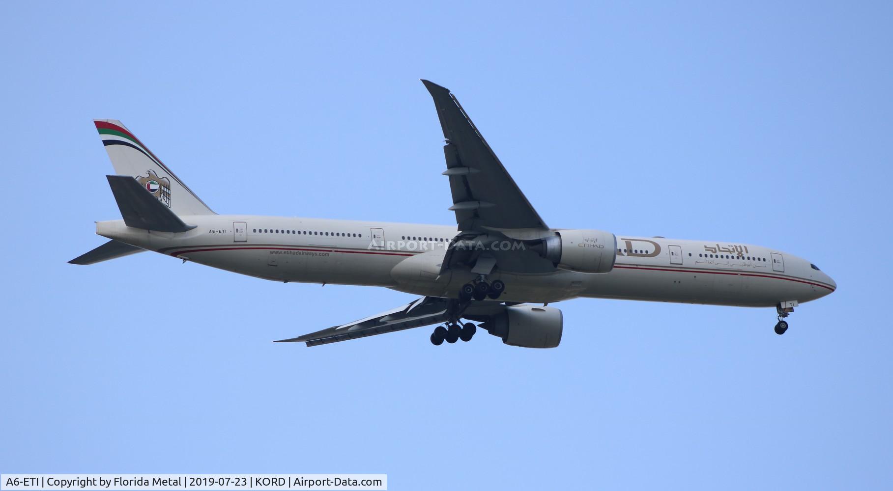 A6-ETI, 2011 Boeing 777-3FX/ER C/N 39684, ORD spotting