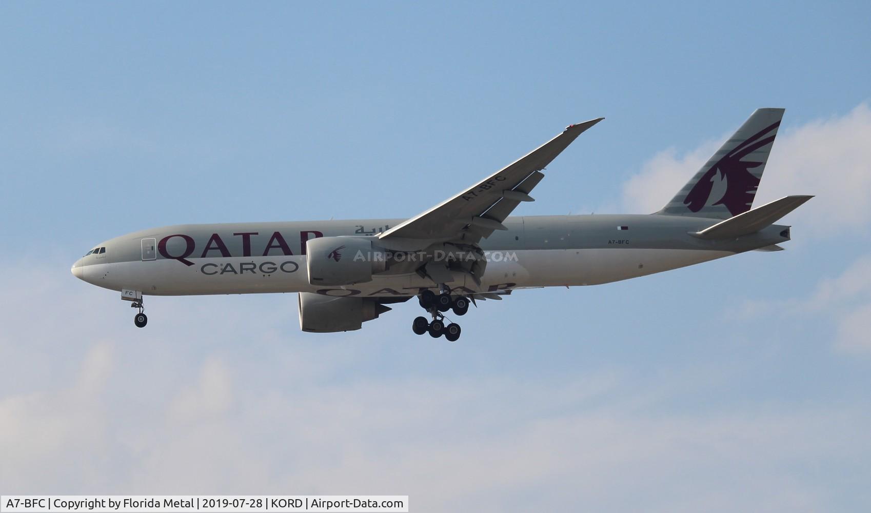 A7-BFC, 2011 Boeing 777-FDZ C/N 36099, ORD spotting