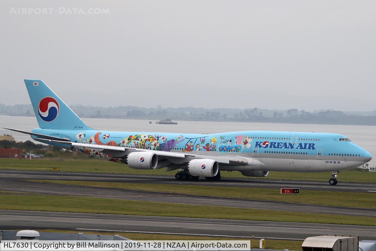 HL7630, 2015 Boeing 747-8B5 C/N 40905, KE130 to ICN