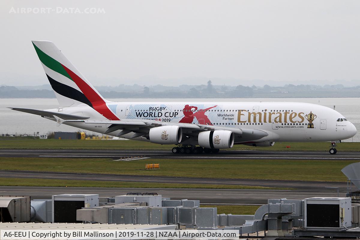 A6-EEU, 2013 Airbus A380-861 C/N 147, EK-449 to DXB