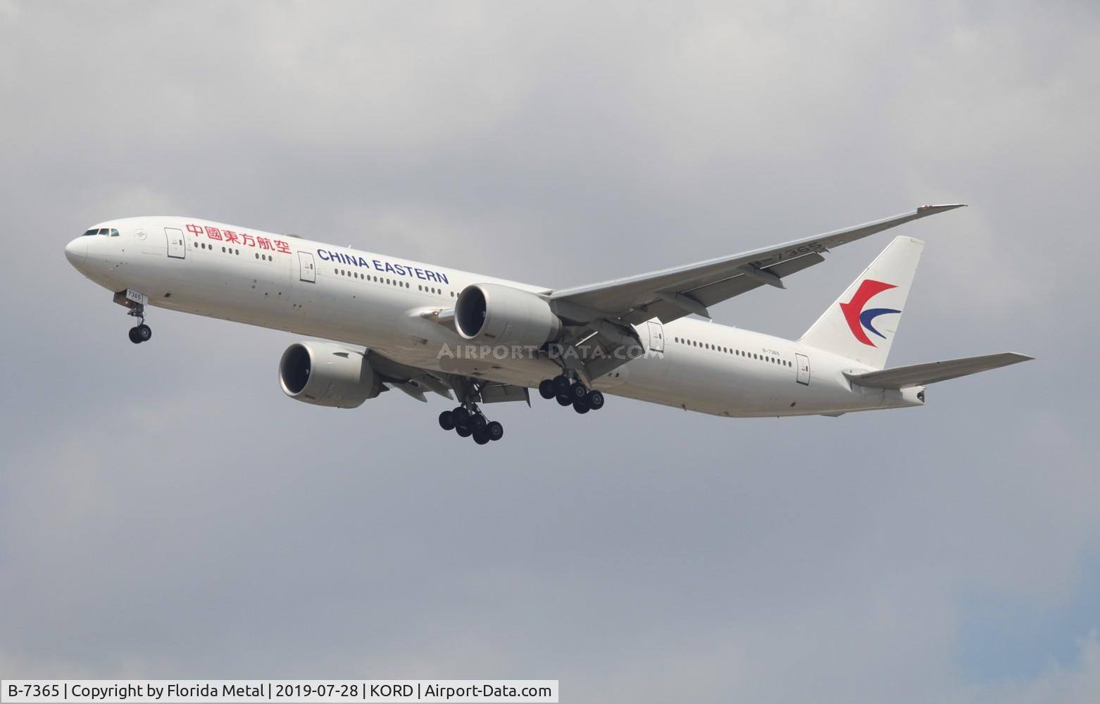 B-7365, 2016 Boeing 777-39P/ER C/N 43280, ORD spotting