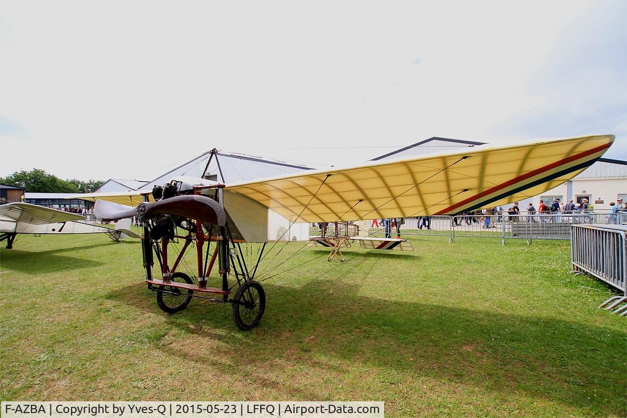 F-AZBA, Bleriot XI Replica C/N 1, Bleriot XI Replica, Static display, La Ferté-Alais airfield (LFFQ) Airshow 2015