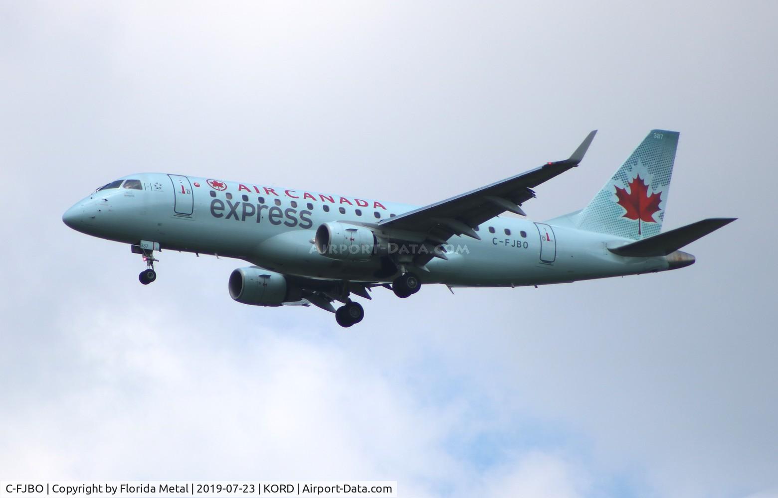 C-FJBO, 2009 Embraer 175SU (ERJ-170-200SU) C/N 17000277, ORD spotting