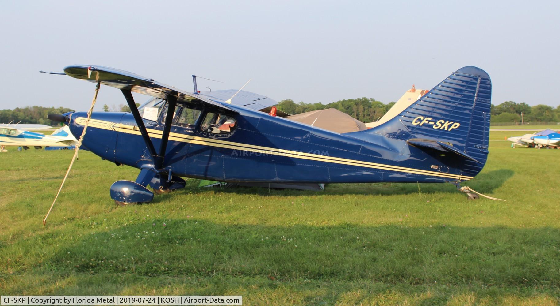 CF-SKP, 1949 Stinson 108-3 Voyager C/N 108-4883, OSH 2019