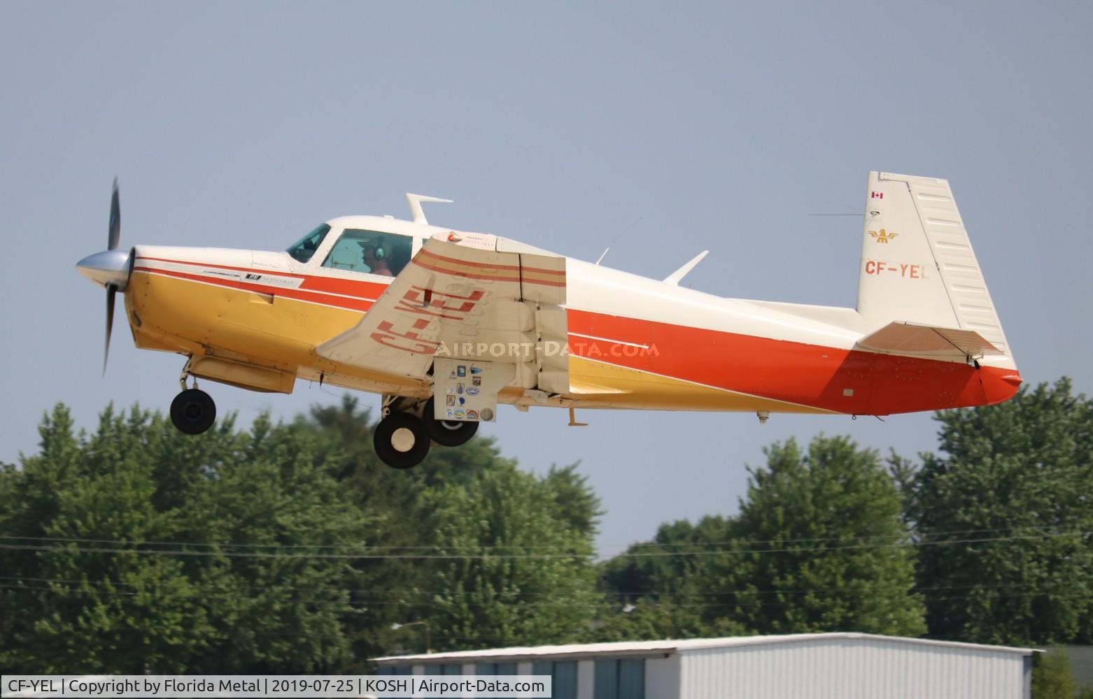 CF-YEL, 1969 Mooney M-20G Statesman C/N 690018, OSH 2019