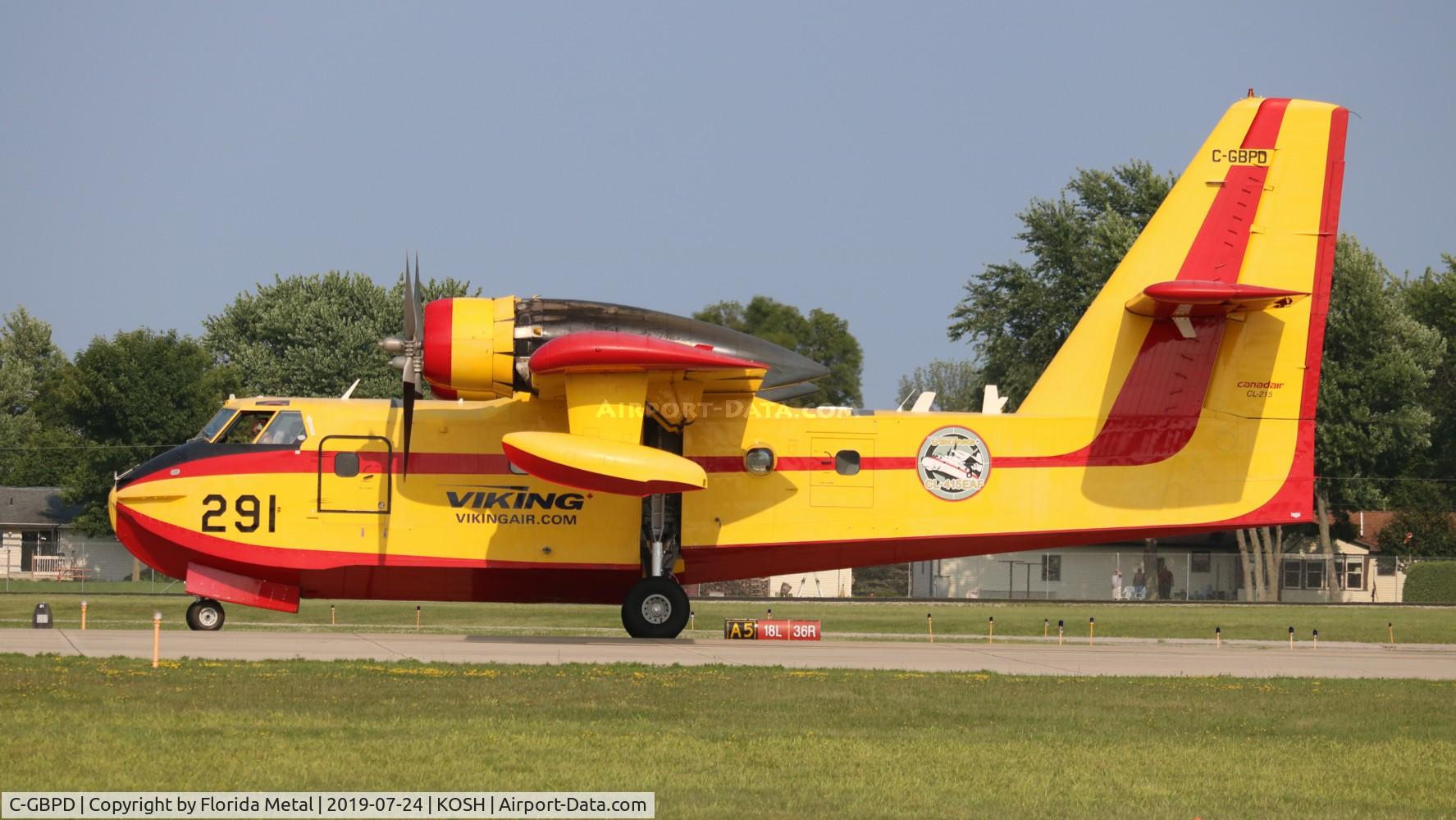 C-GBPD, 1985 Canadair CL-215-V (CL-215-1A10) C/N 1084, OSH 2019
