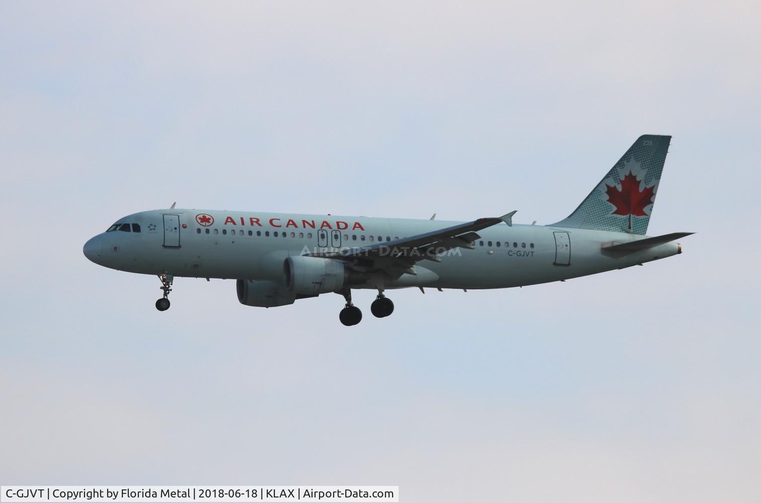 C-GJVT, 2002 Airbus A320-214 C/N 1719, LAX spotting