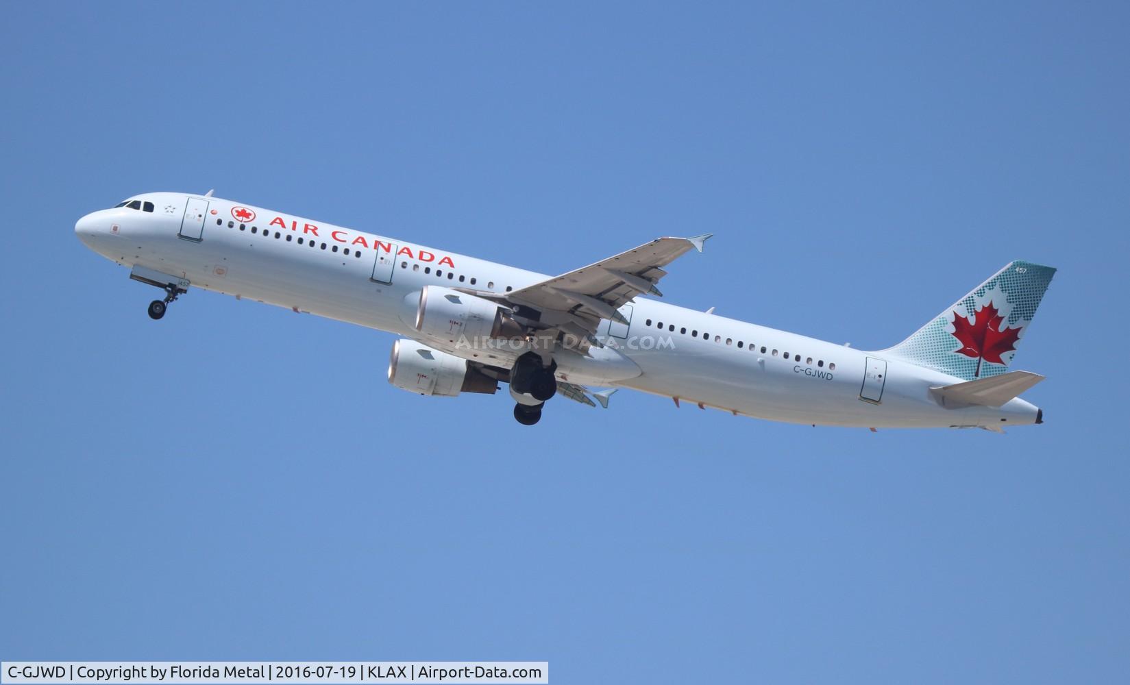 C-GJWD, 2002 Airbus A321-211 C/N 1748, LAX spotting