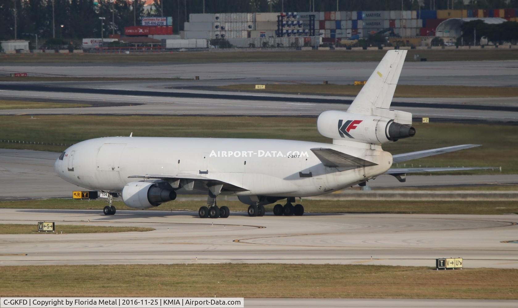 C-GKFD, 1975 McDonnell Douglas DC-10-30F C/N 47928, MIA spotting