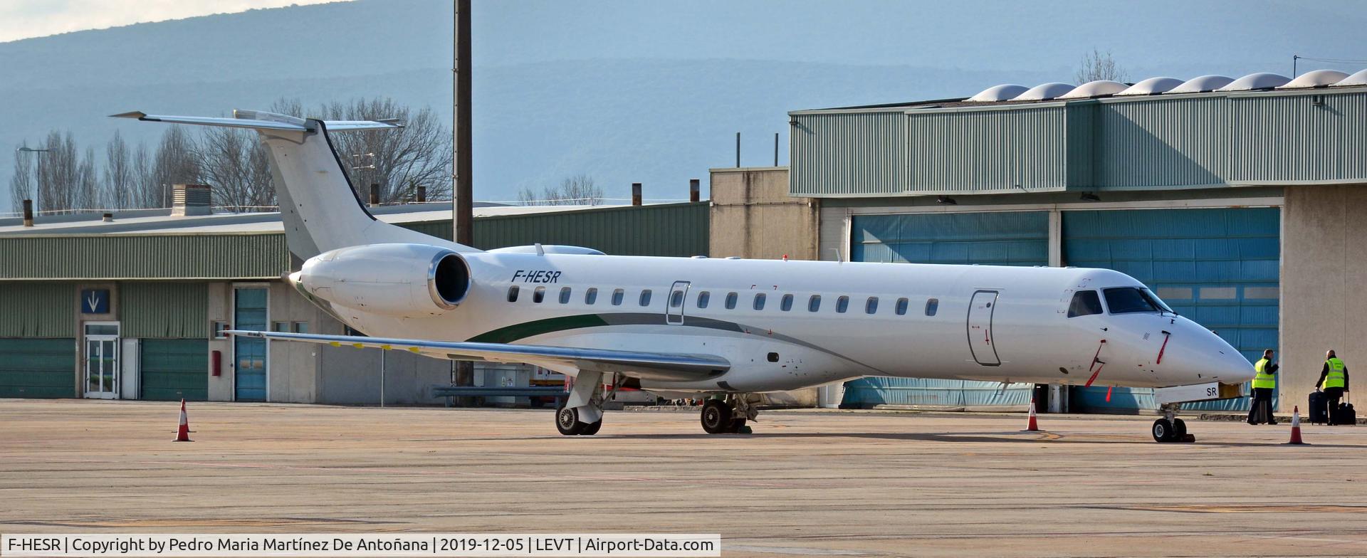 F-HESR, 2008 Embraer (Harbin) EMB-145LI (ERJ-145LI) C/N 14501013, Aeropuerto de Foronda - Vitoria-Gasteiz - Euskadi - España