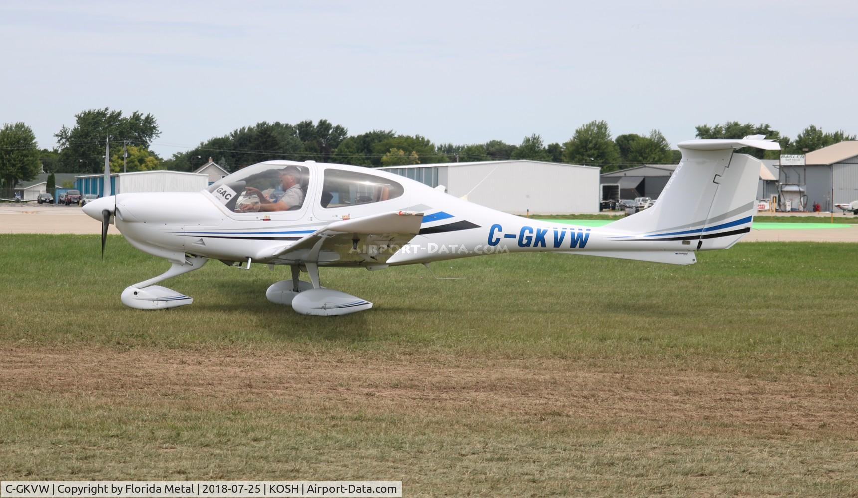 C-GKVW, 2006 Diamond DA-40 Diamond Star C/N 40.665, OSH 2018