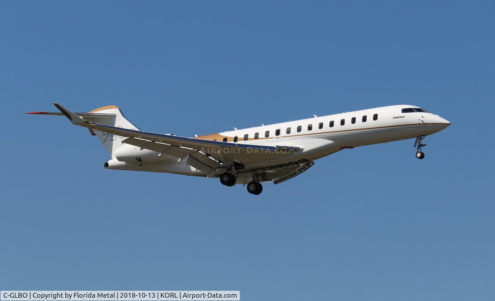 C-GLBO, 2016 Bombardier BD-700-2A12 Global 7500 C/N 70001, ORL NBAA 2018