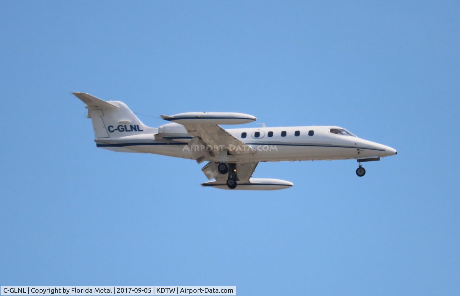 C-GLNL, 1981 Gates Learjet 35A C/N 394, DTW spotting