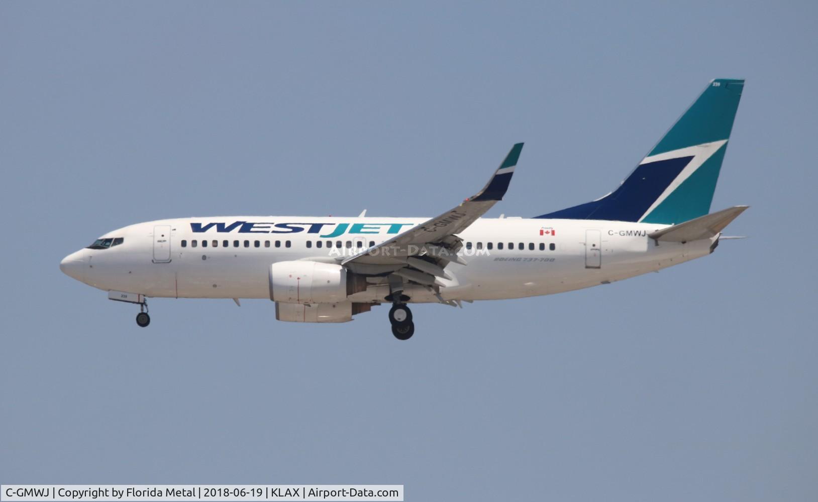 C-GMWJ, 2006 Boeing 737-7CT C/N 35985, LAX spotting