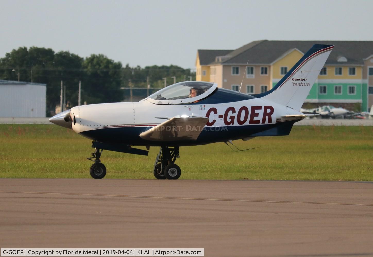 C-GOER, Questair Venture C/N 19, LAL Sun N Fun 2019