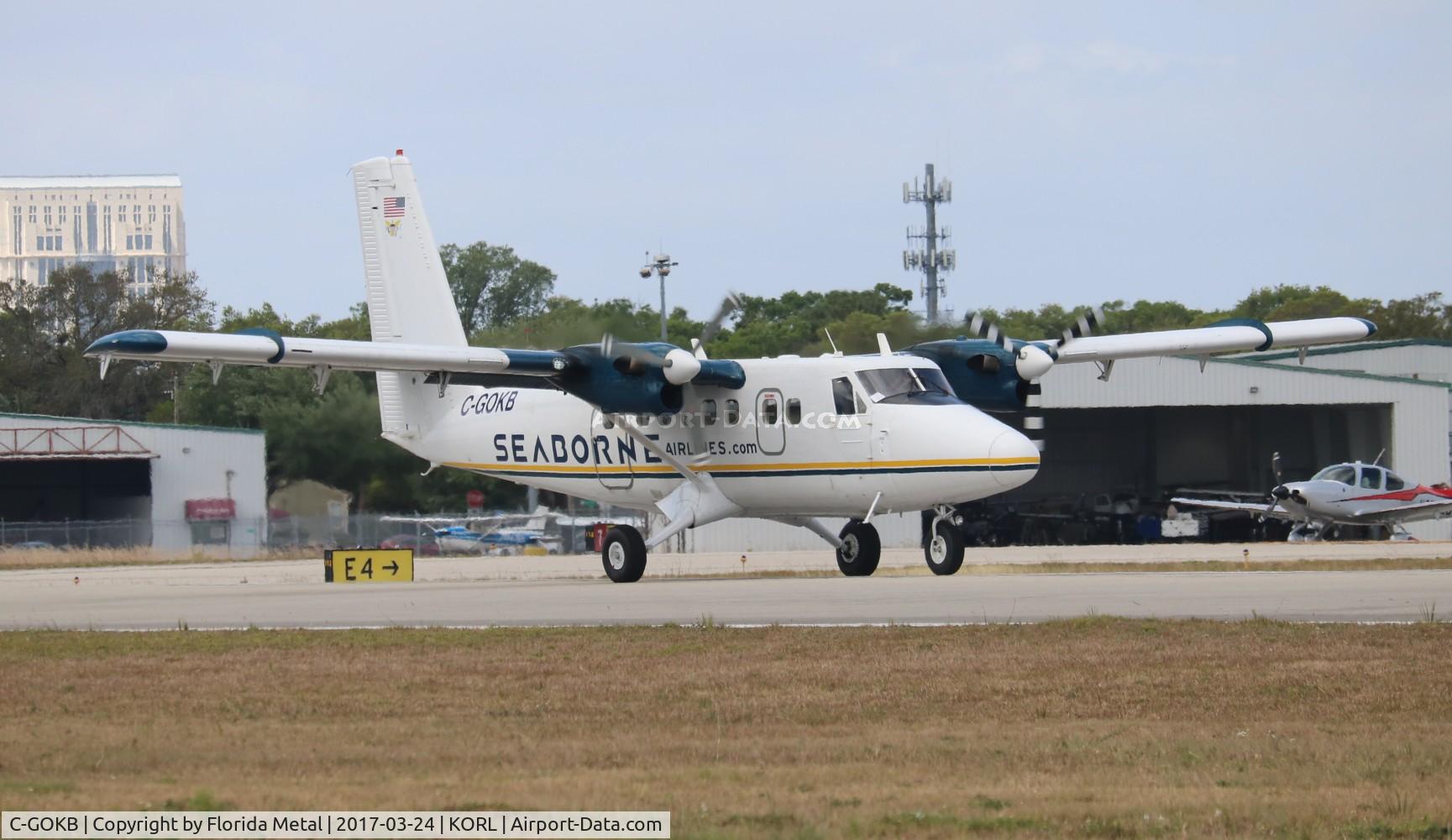 C-GOKB, 1972 De Havilland Canada DHC-6-300 Twin Otter C/N 339, ORL spotting