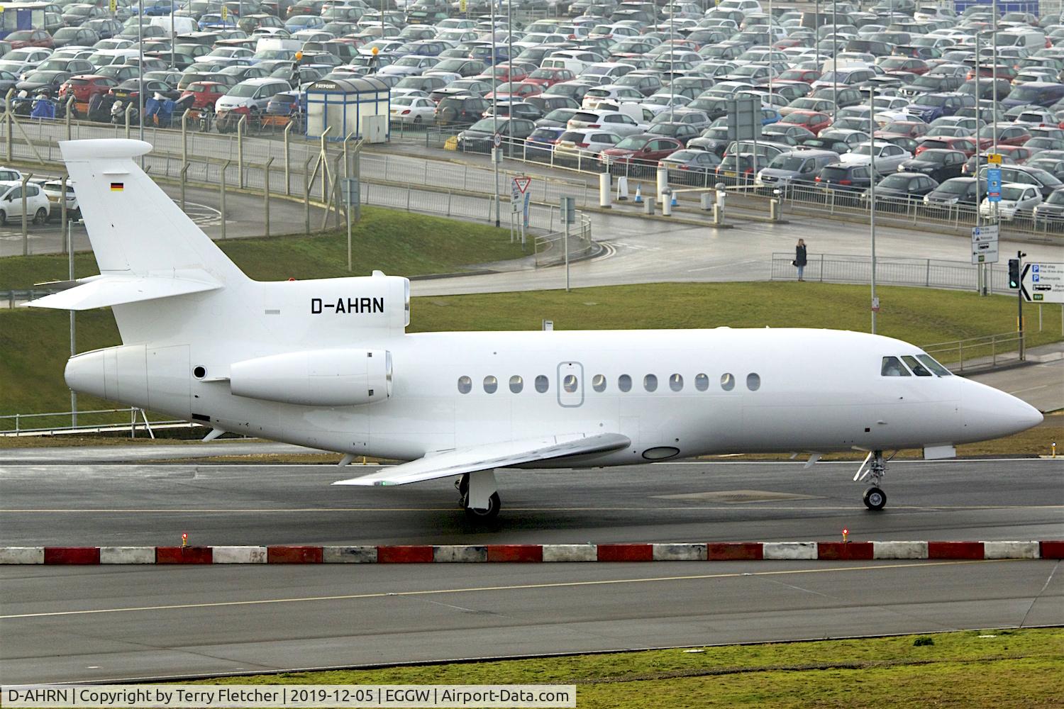 D-AHRN, 2001 Dassault Falcon 900EX C/N 96, At Luton