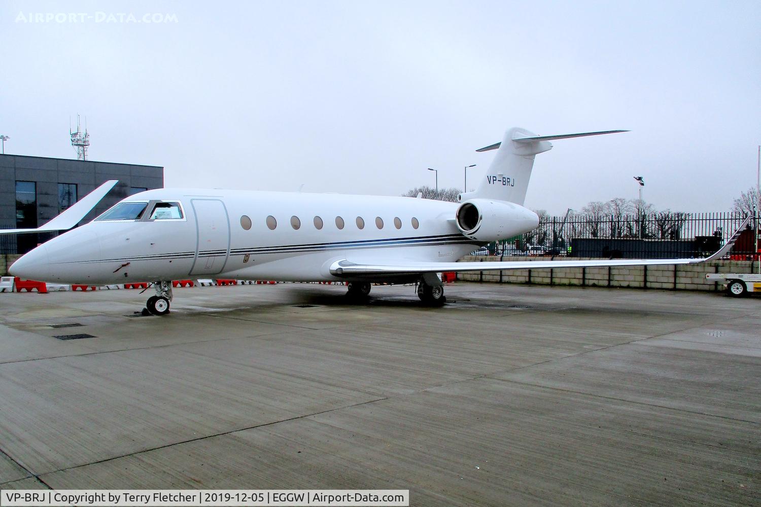 VP-BRJ, 2016 Israel Aircraft Industries Gulfstream G280 C/N 2101, At Luton