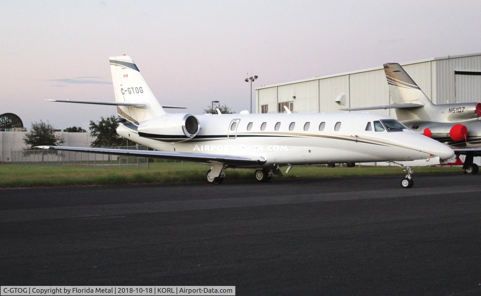 C-GTOG, 2007 Cessna 680 Citation Sovereign C/N 680-0121, NBAA 2018 ORL