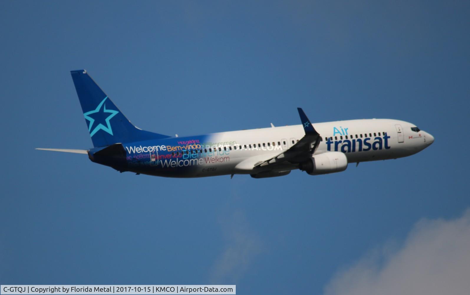 C-GTQJ, 2001 Boeing 737-8Q8 C/N 30631, MCO spotting