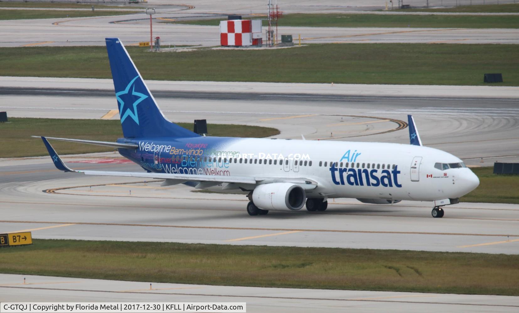 C-GTQJ, 2001 Boeing 737-8Q8 C/N 30631, FLL spotting
