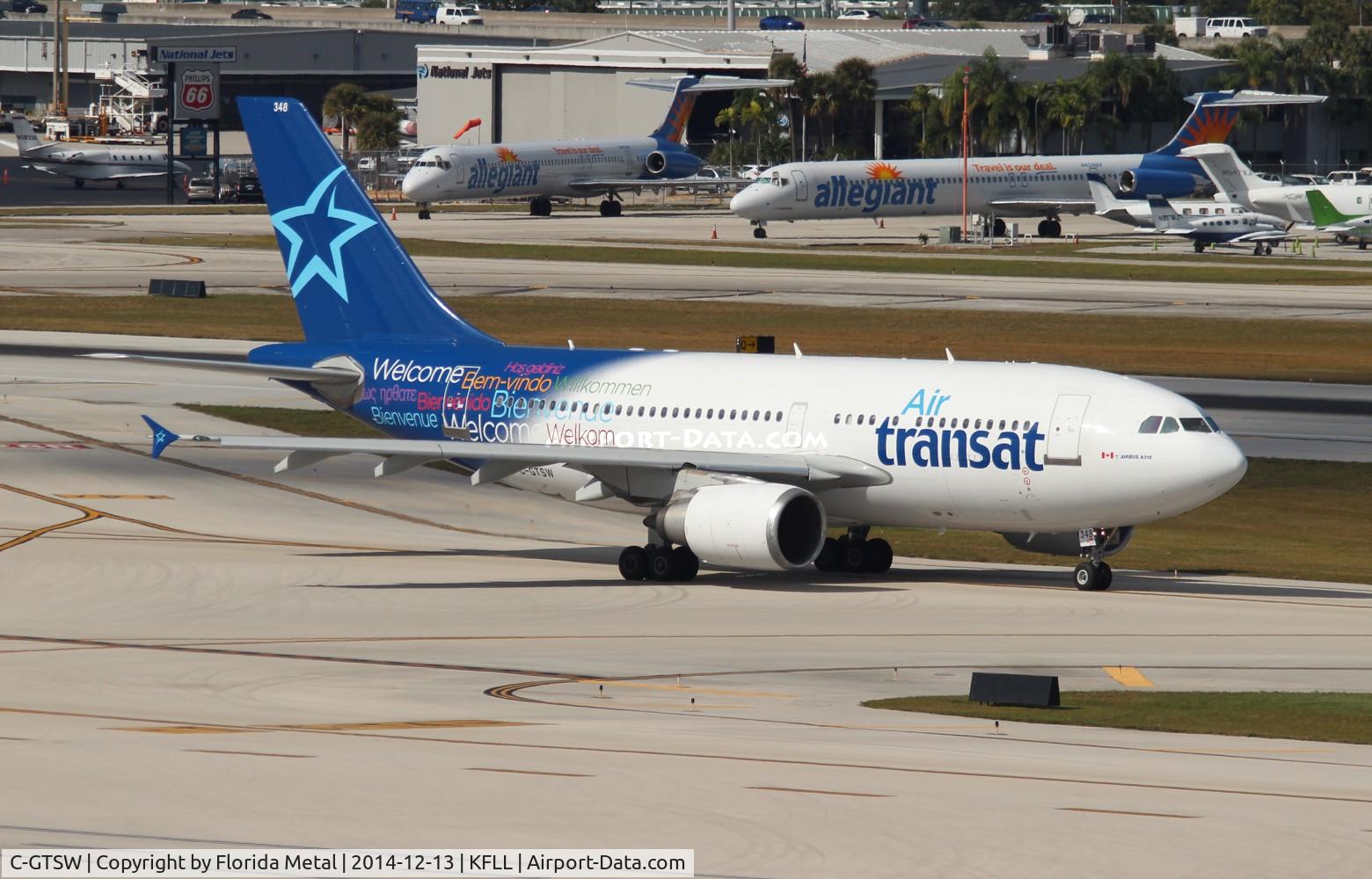 C-GTSW, 1988 Airbus A310-304 C/N 483, FLL spotting