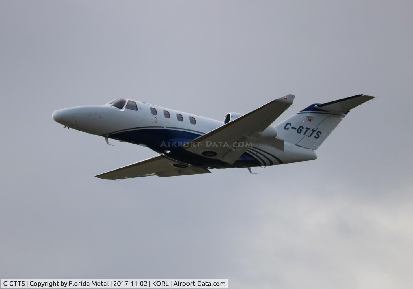 C-GTTS, 2016 Cessna 525 Citation M2 C/N 525-0899, ORL spotting