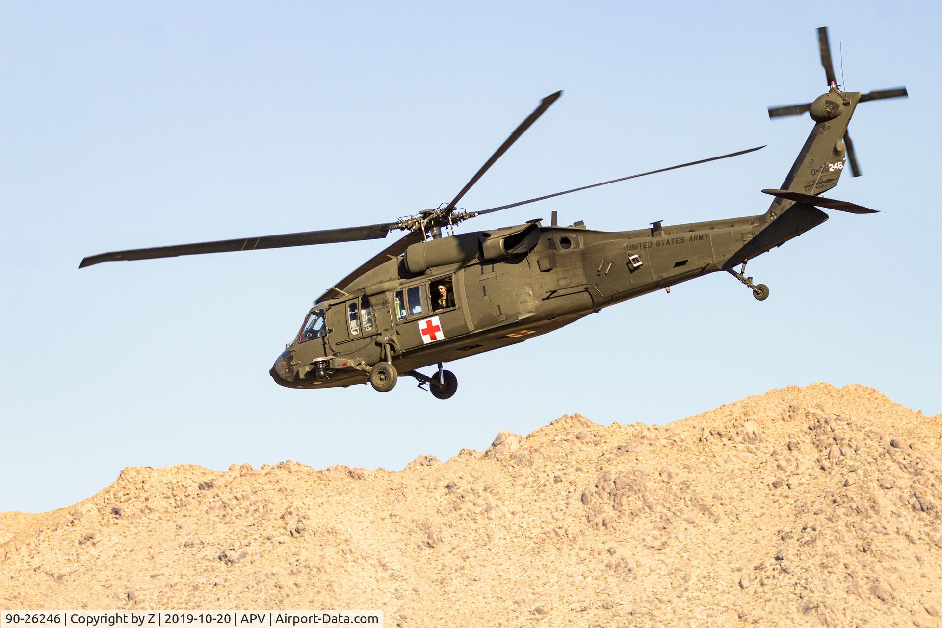 90-26246, 1990 Sikorsky UH-60L Black Hawk C/N 70-1473, Apple Valley Airshow