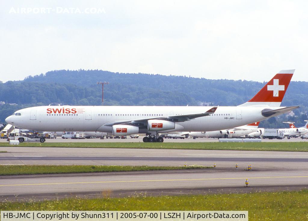 HB-JMC, 2003 Airbus A340-313 C/N 546, Taxi...