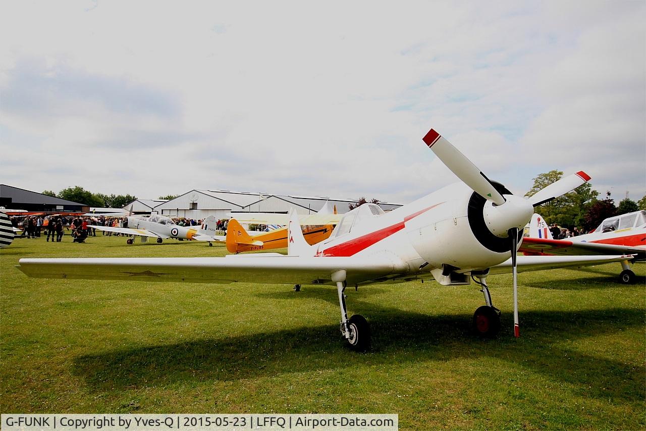 G-FUNK, 1985 Yakovlev Yak-50 C/N 852908, Yakovlev YAK-50, Static display, La Ferté-Alais airfield (LFFQ) Airshow 2015