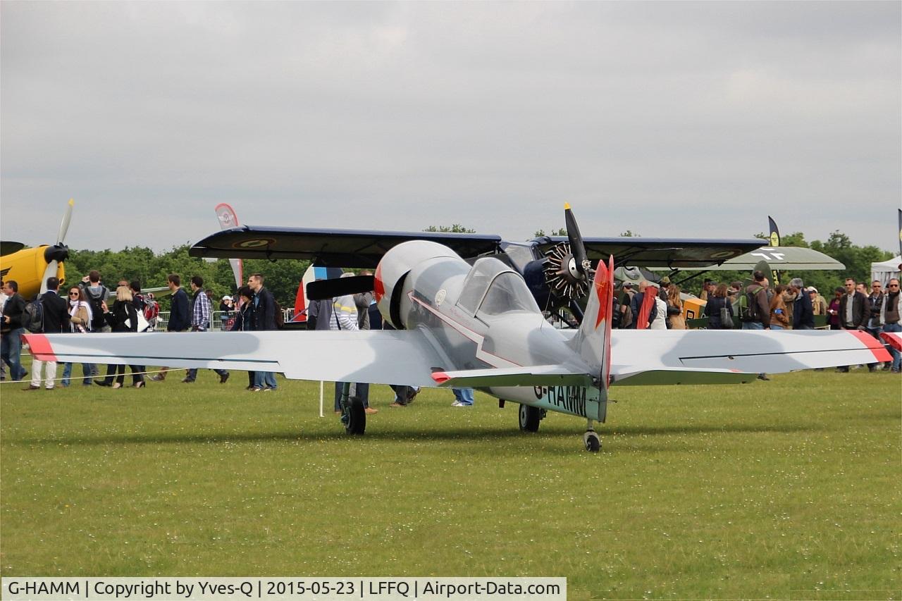 G-HAMM, 1983 Yakovlev Yak-50 C/N 832409, Yakovlev Yak-50, Static display, La Ferté-Alais Airfield (LFFQ) Air show 2015