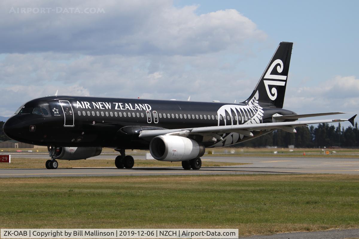 ZK-OAB, 2010 Airbus A320-232 C/N 4553, Blackie