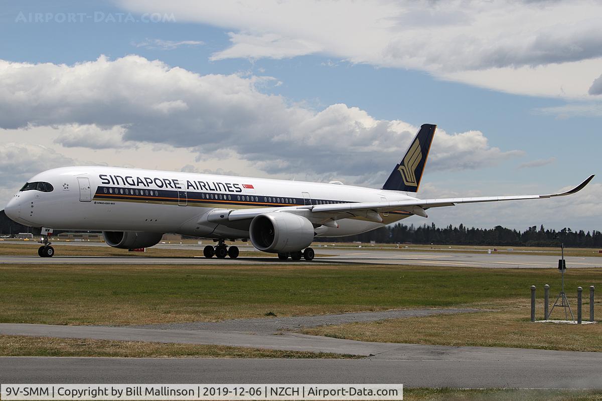 9V-SMM, 2017 Airbus A350-941 C/N 099, SQ298 to SIN