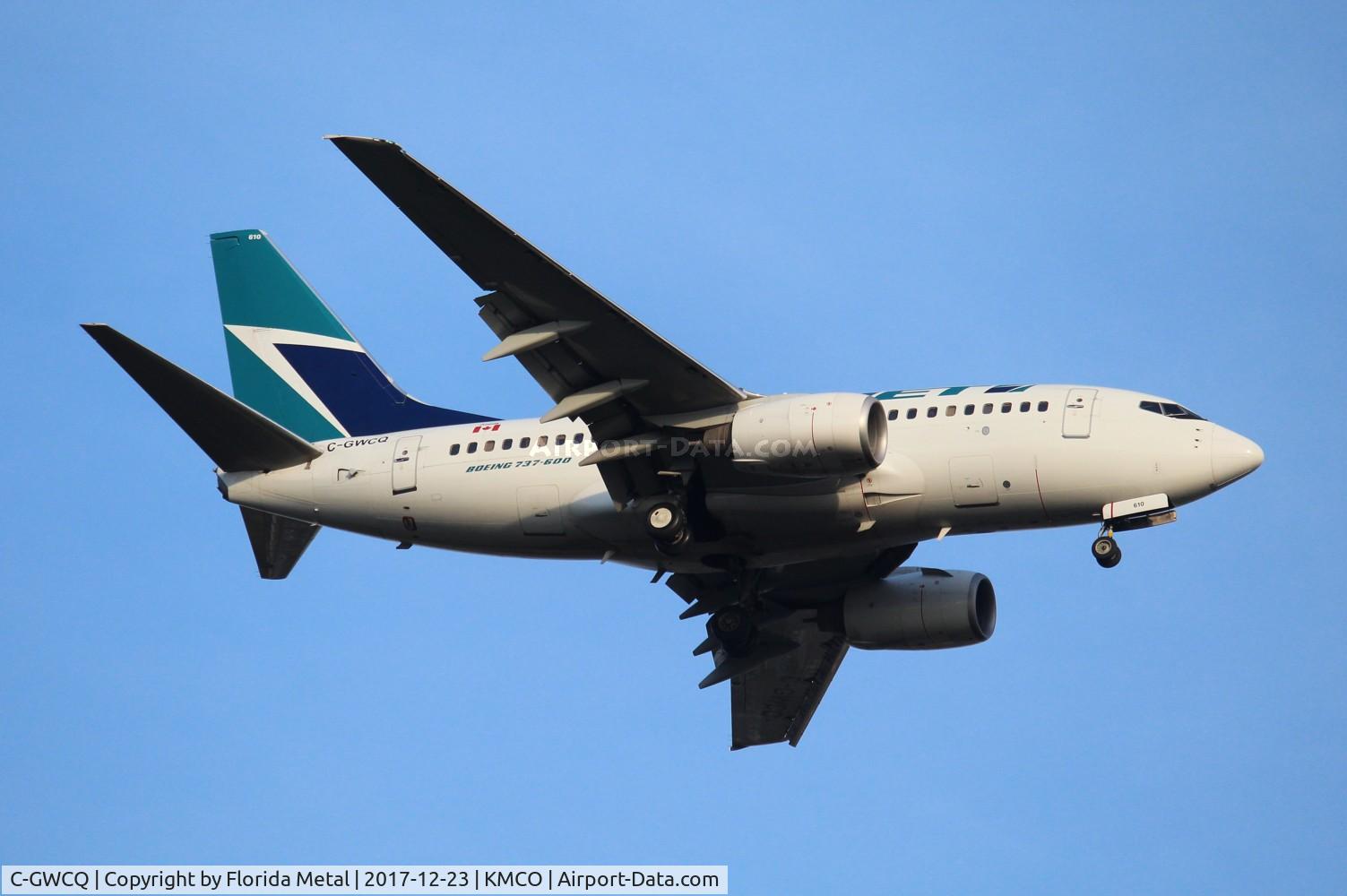 C-GWCQ, 2006 Boeing 737-6CT C/N 35111, MCO spotting
