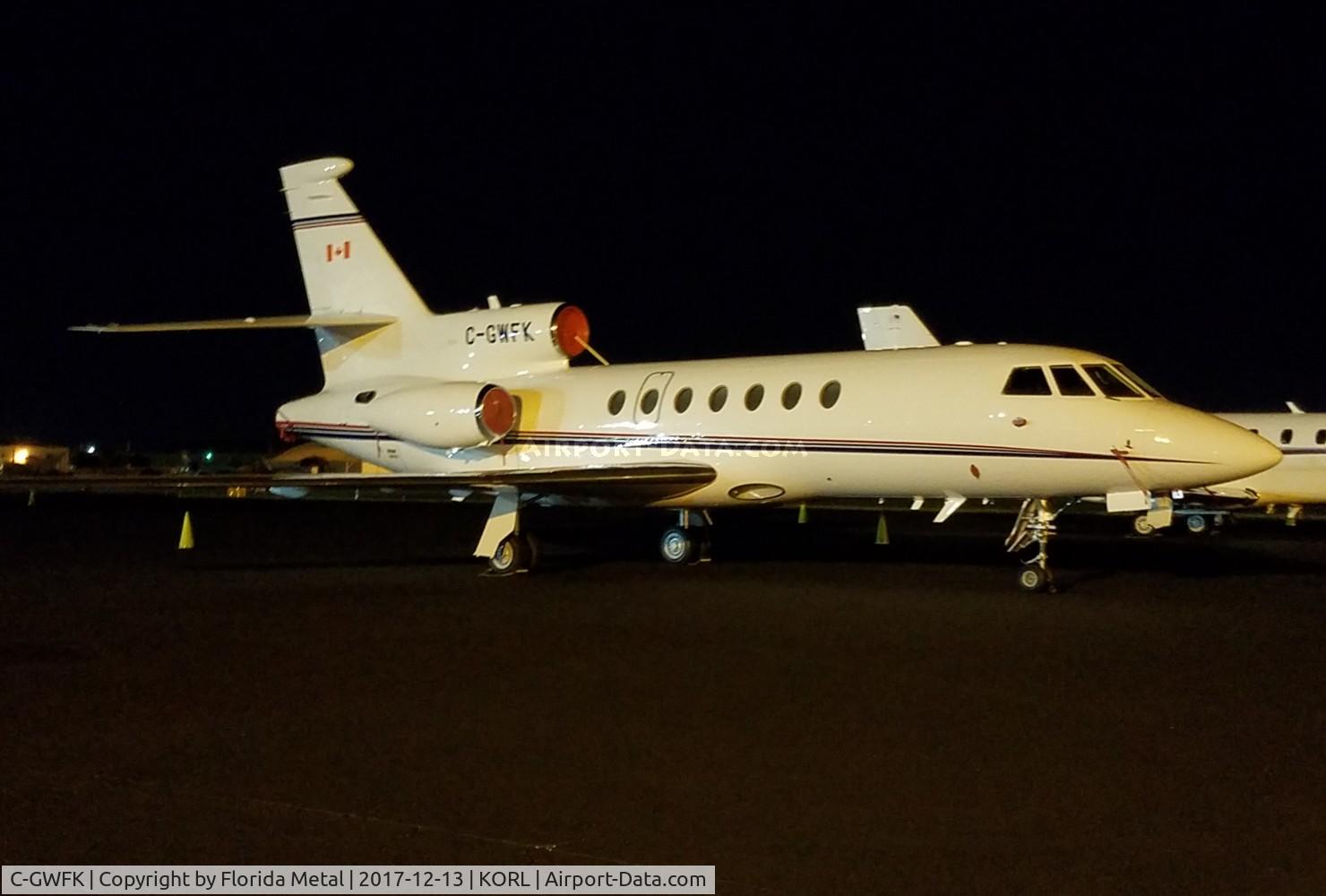 C-GWFK, 1998 Dassault Falcon 50EX C/N 264, ORL Spotting