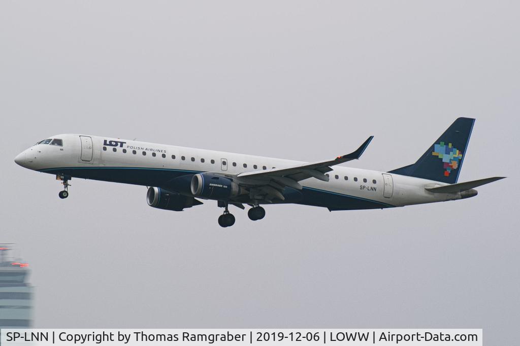 SP-LNN, 2011 Embraer 195AR (ERJ-190-200IGW) C/N 19000413, LOT - Polish Airlines Embraer 195