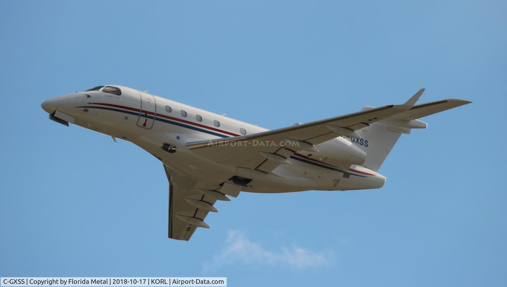 C-GXSS, 2016 Embraer EMB-545 Legacy 450 C/N 55010006, ORL NBAA 2018