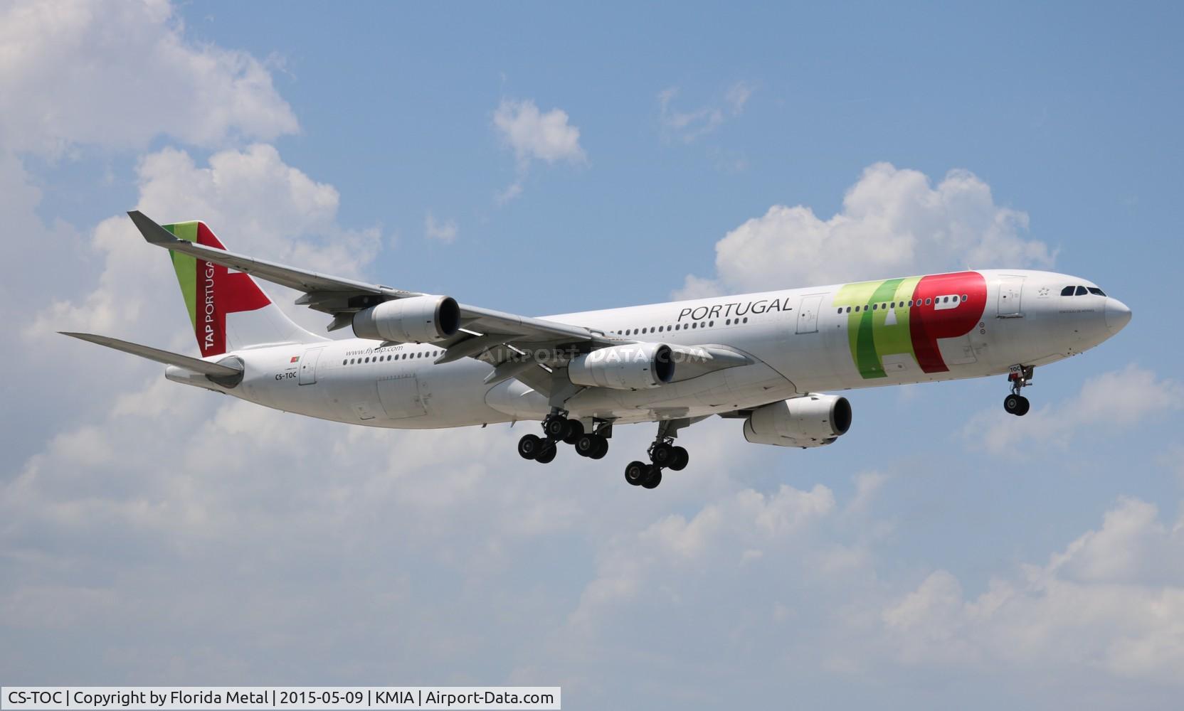 CS-TOC, 1995 Airbus A340-312 C/N 079, MIA spotting