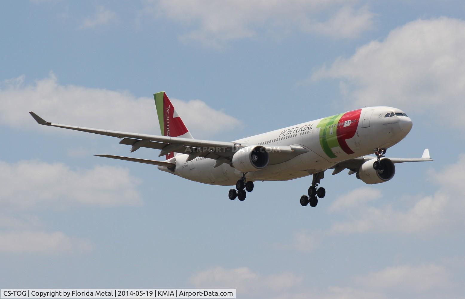 CS-TOG, 1999 Airbus A330-223 C/N 312, MIA spotting