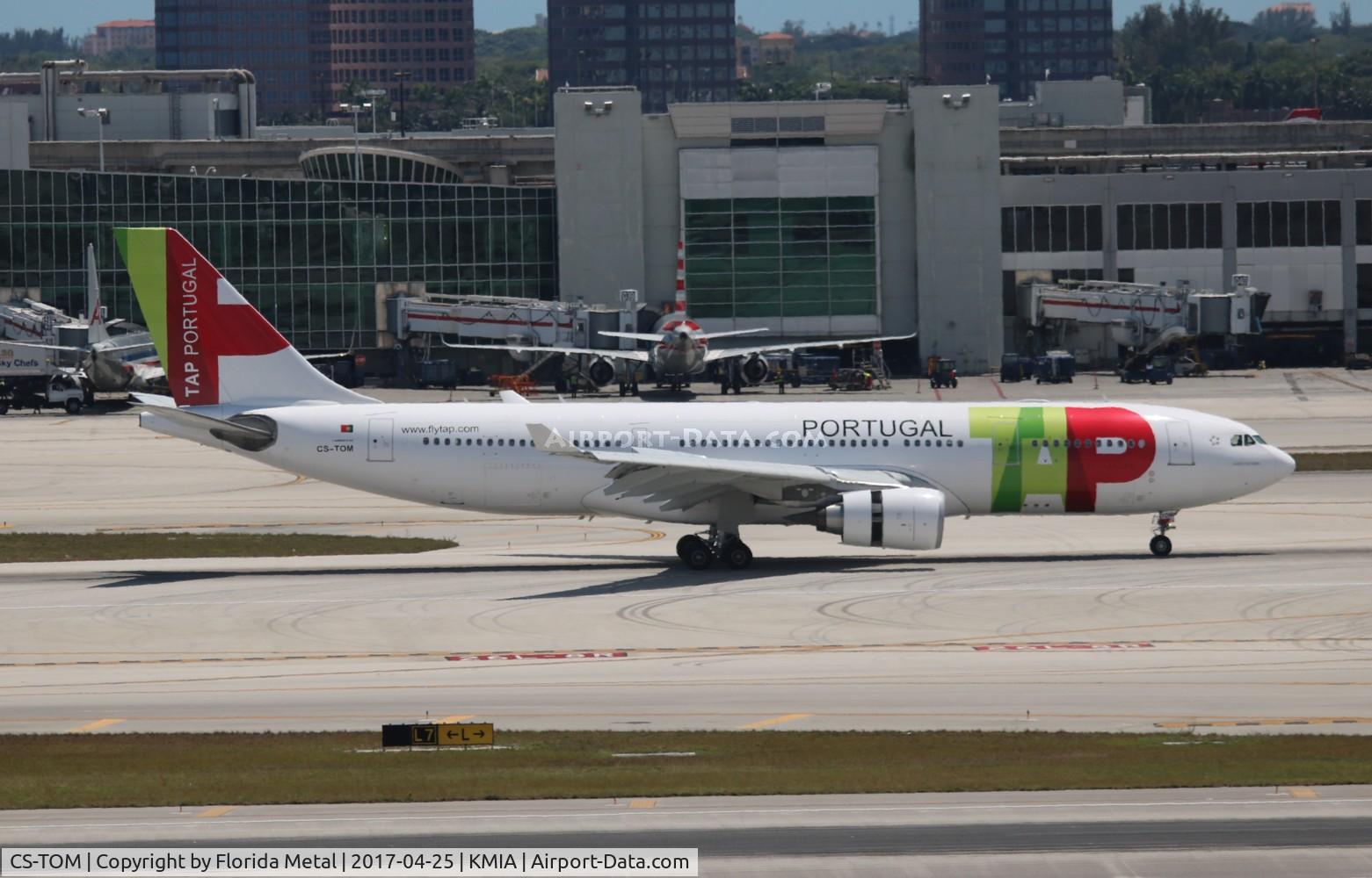CS-TOM, 2008 Airbus A330-202 C/N 899, MIA spotting
