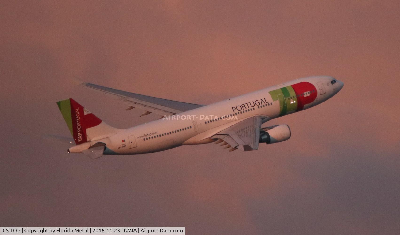 CS-TOP, 2008 Airbus A330-202 C/N 934, MIA spotting