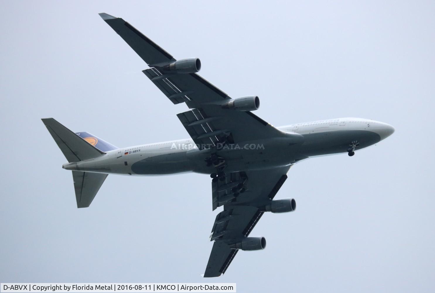 D-ABVX, 1999 Boeing 747-430 C/N 29868, MCO spotting
