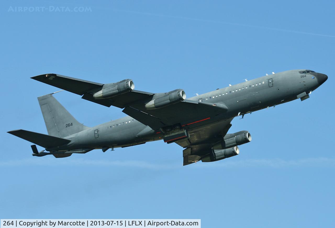 264, 1973 Boeing KC-707-3J6C Re'em C/N 20721, Taking off runway 03.